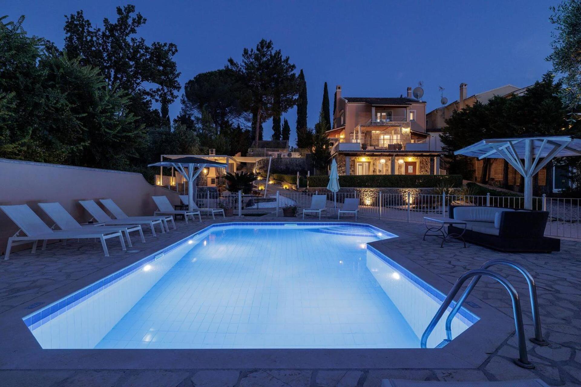 Villa St Nicholas House With Private Heated Pool Dassia  Bagian luar foto