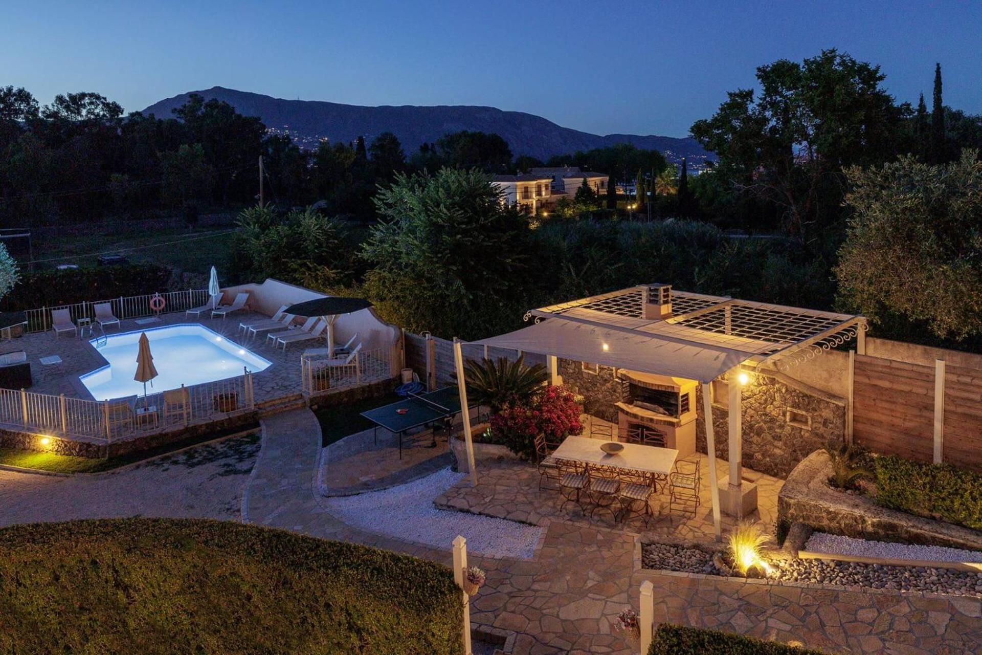 Villa St Nicholas House With Private Heated Pool Dassia  Bagian luar foto