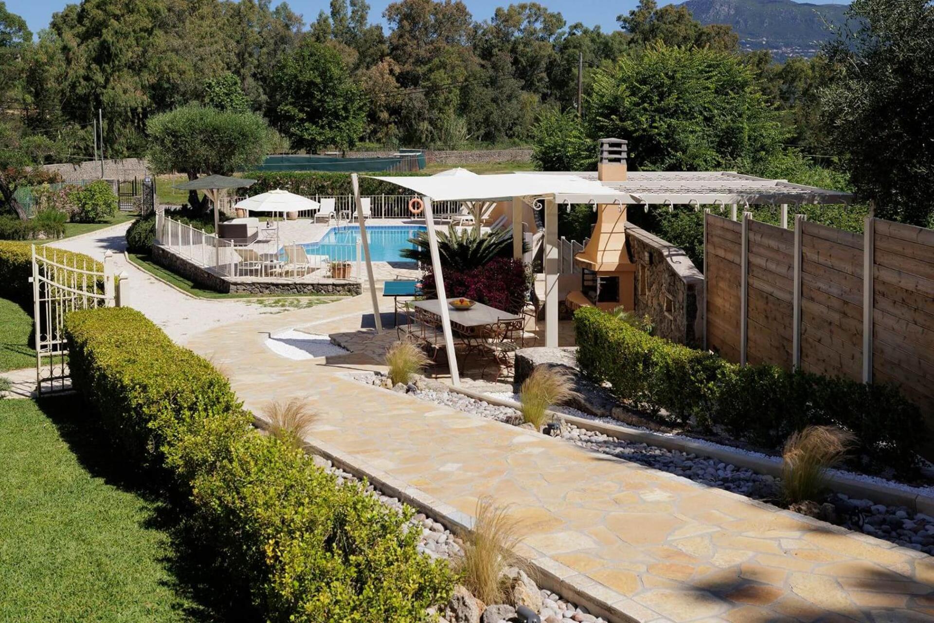 Villa St Nicholas House With Private Heated Pool Dassia  Bagian luar foto