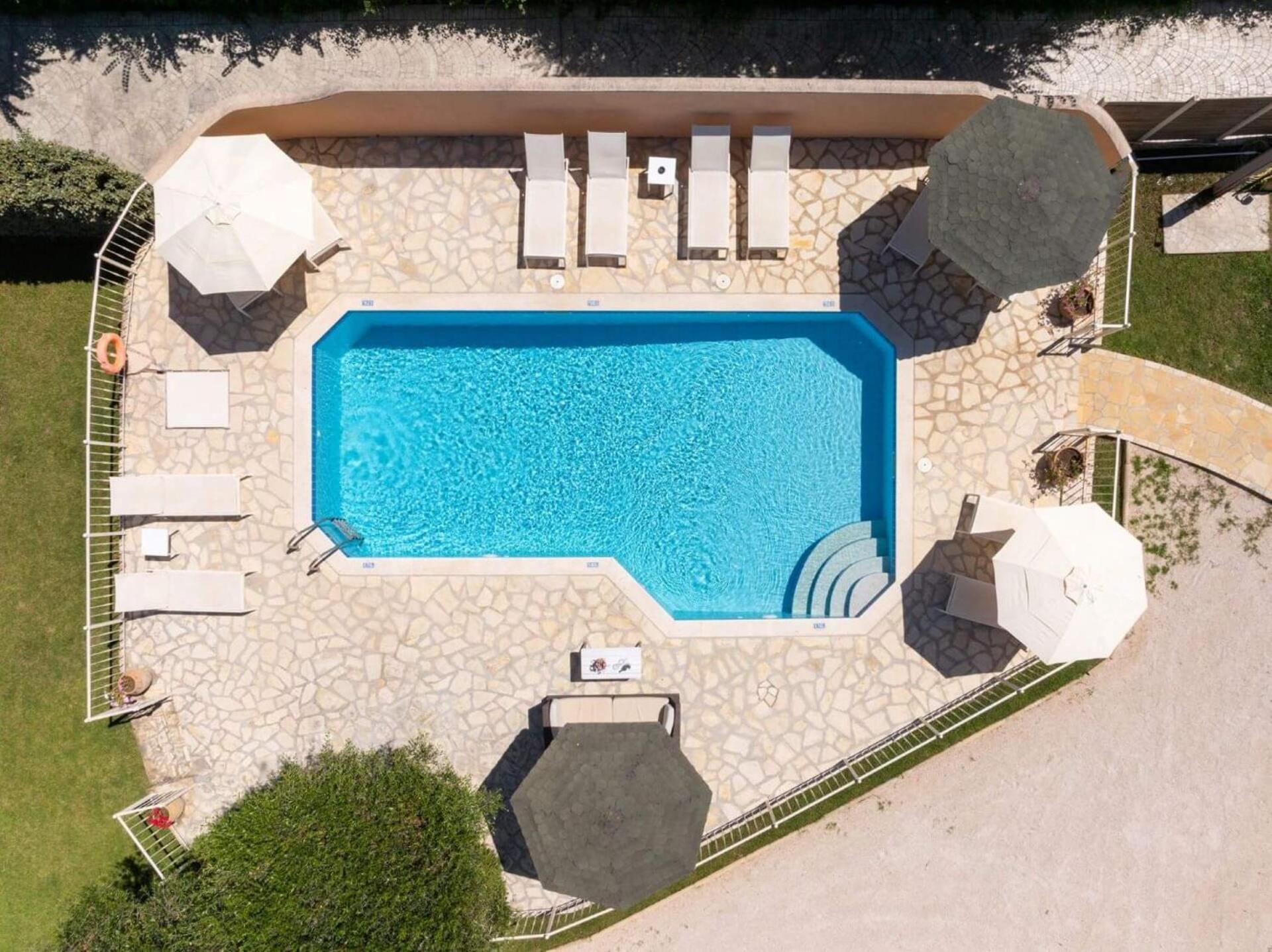 Villa St Nicholas House With Private Heated Pool Dassia  Bagian luar foto